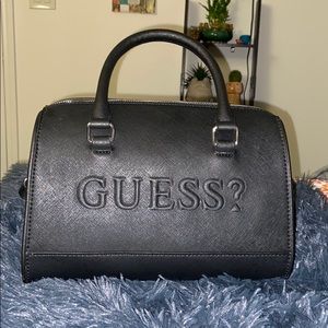 guess duffle style purse